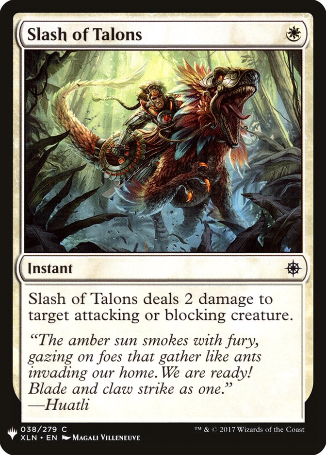 Slash of Talons [Mystery Booster] | Jomio and Rueliete's Cards and Comics