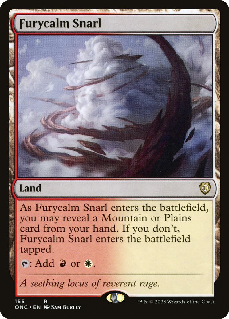Furycalm Snarl [Phyrexia: All Will Be One Commander] | Jomio and Rueliete's Cards and Comics