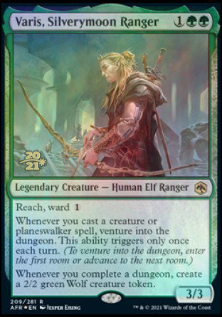 Varis, Silverymoon Ranger [Dungeons & Dragons: Adventures in the Forgotten Realms Prerelease Promos] | Jomio and Rueliete's Cards and Comics