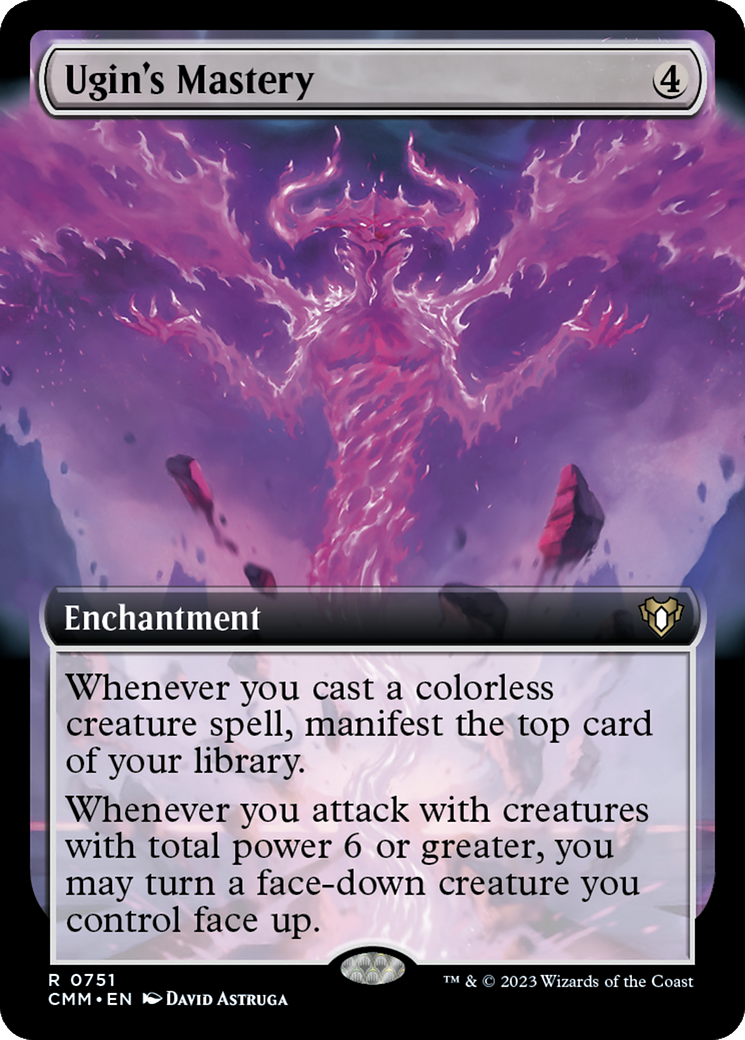 Ugin's Mastery (Extended Art) [Commander Masters] | Jomio and Rueliete's Cards and Comics