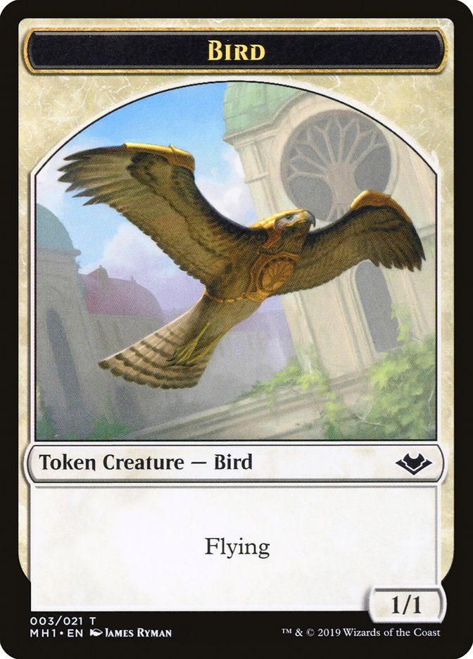 Bird Token [Modern Horizons Tokens] | Jomio and Rueliete's Cards and Comics