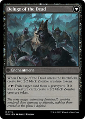Invasion of Innistrad // Deluge of the Dead [March of the Machine] | Jomio and Rueliete's Cards and Comics