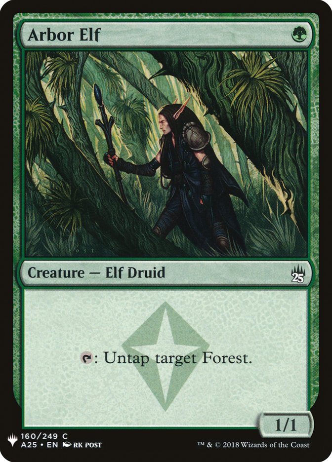 Arbor Elf [Mystery Booster] | Jomio and Rueliete's Cards and Comics