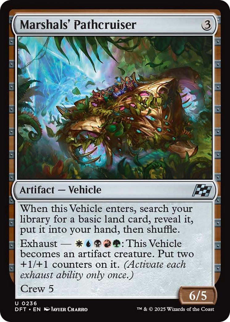 Marshals' Pathcruiser [Aetherdrift] | Jomio and Rueliete's Cards and Comics