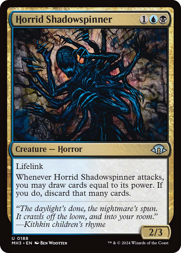 Horrid Shadowspinner [Modern Horizons 3] | Jomio and Rueliete's Cards and Comics