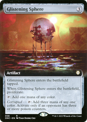 Glistening Sphere (Extended Art) [Phyrexia: All Will Be One Commander] | Jomio and Rueliete's Cards and Comics