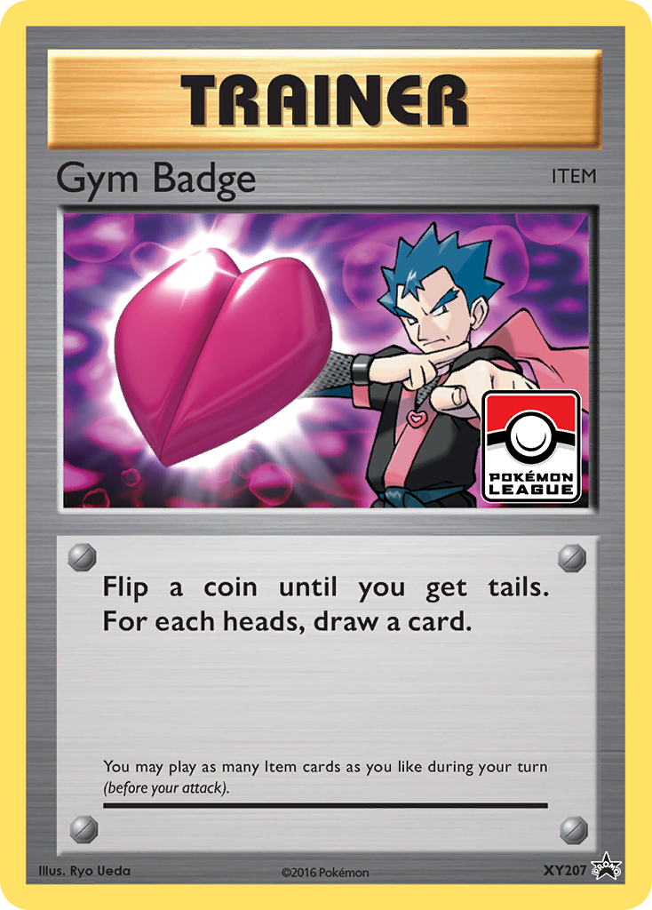 Gym Badge (XY207) (Koga) [XY: Black Star Promos] | Jomio and Rueliete's Cards and Comics