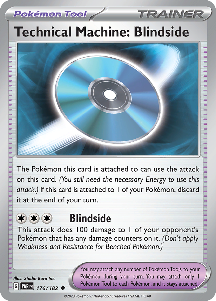 Technical Machine: Blindside (176/182) [Scarlet & Violet: Paradox Rift] | Jomio and Rueliete's Cards and Comics
