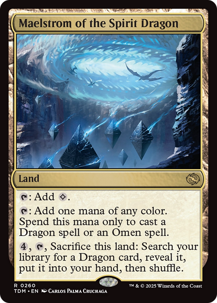 Maelstrom of the Spirit Dragon [Tarkir: Dragonstorm] | Jomio and Rueliete's Cards and Comics