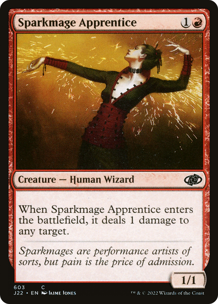 Sparkmage Apprentice [Jumpstart 2022] | Jomio and Rueliete's Cards and Comics