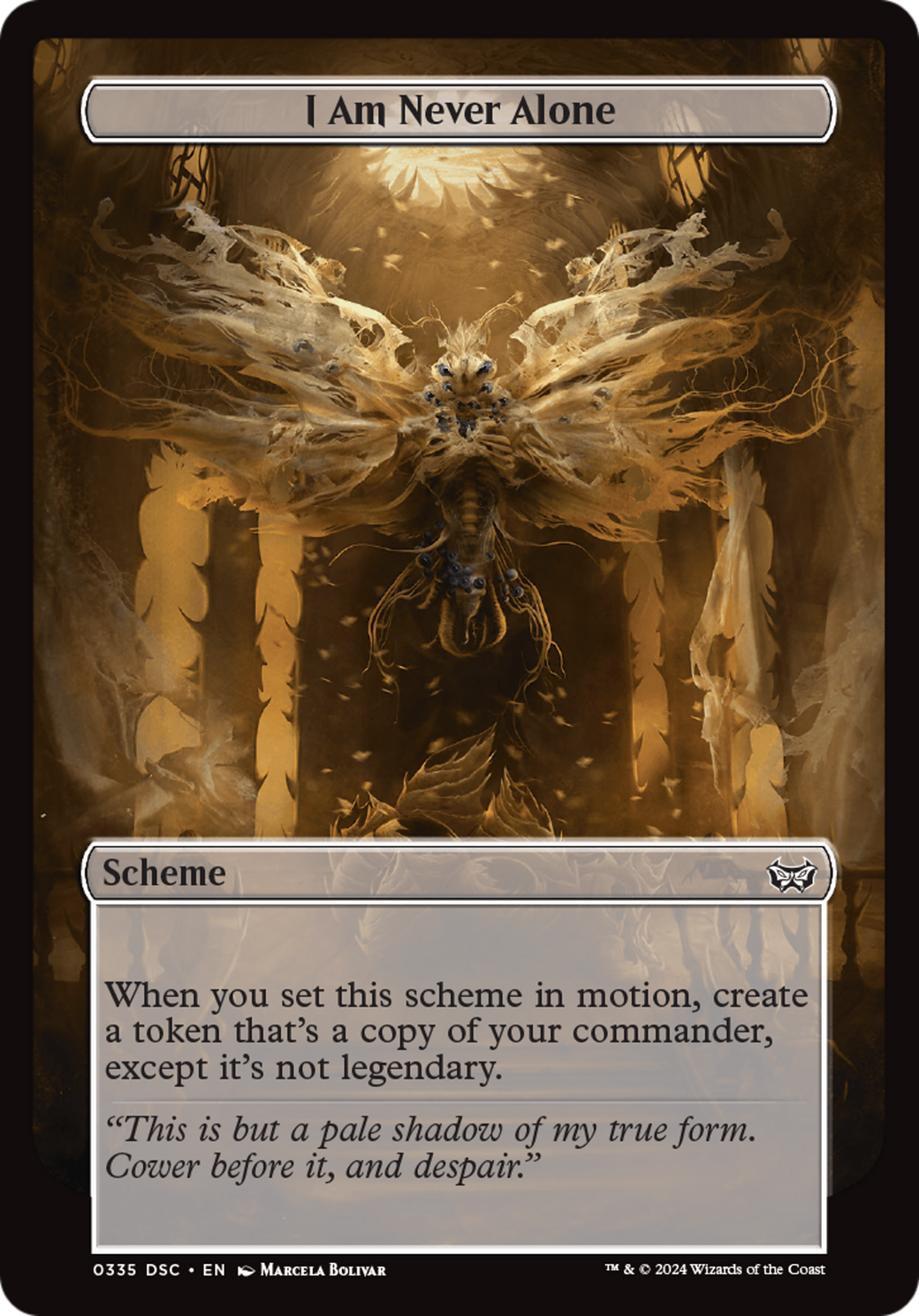 I Am Never Alone (Full Art) [Duskmourn: Archenemy] | Jomio and Rueliete's Cards and Comics