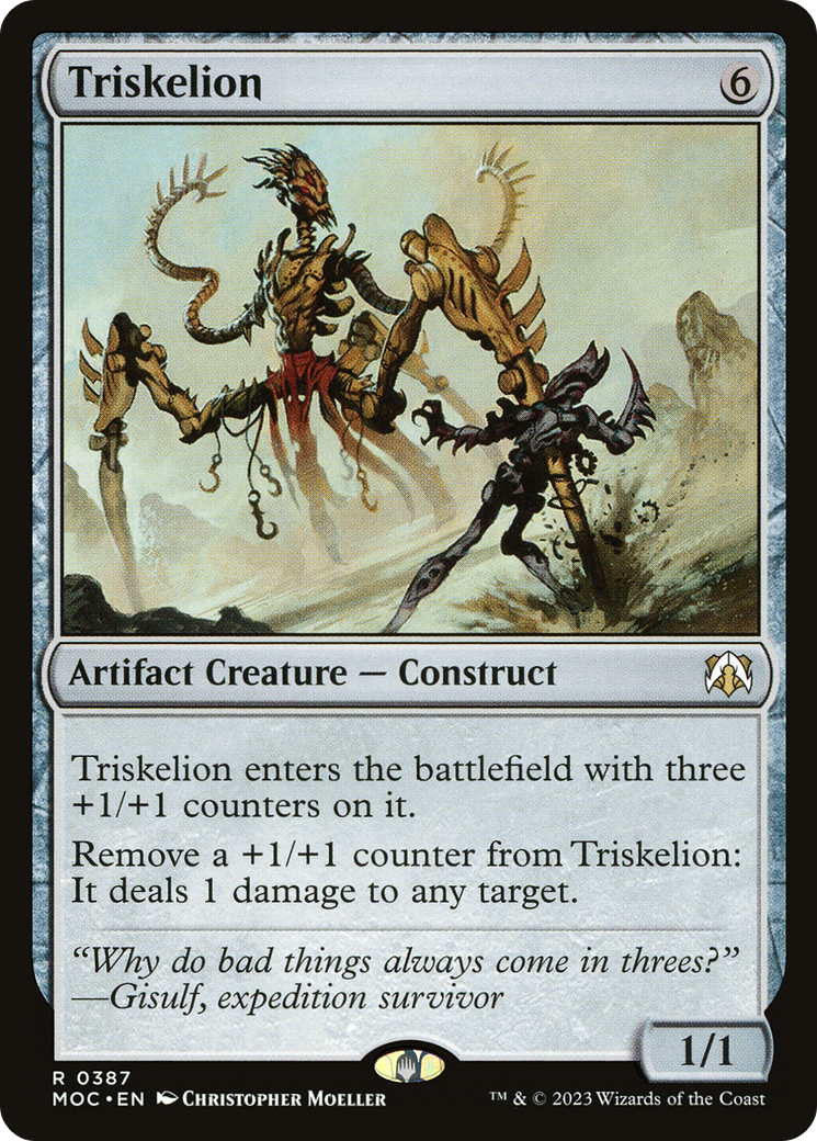 Triskelion [March of the Machine Commander] | Jomio and Rueliete's Cards and Comics
