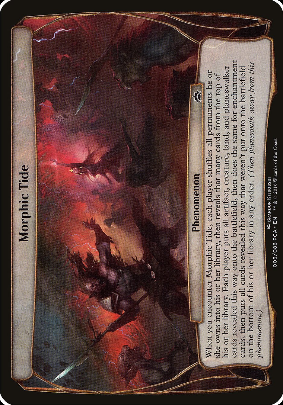 Morphic Tide (Planes) [Planechase Anthology Planes] | Jomio and Rueliete's Cards and Comics