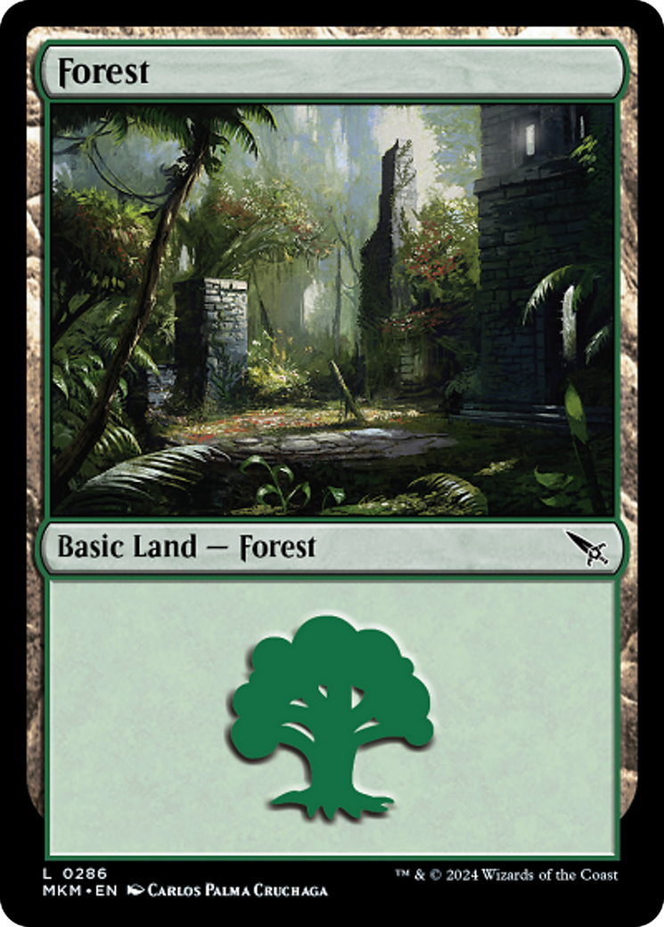 Forest (0286) [Murders at Karlov Manor] | Jomio and Rueliete's Cards and Comics