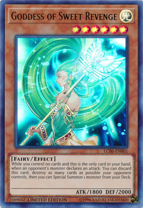 Goddess of Sweet Revenge - LC06-EN001 [LC06-EN001] Ultra Rare | Jomio and Rueliete's Cards and Comics