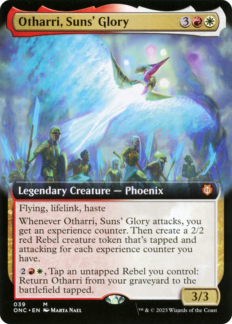 Otharri, Suns' Glory (Extended Art) [Phyrexia: All Will Be One Commander] | Jomio and Rueliete's Cards and Comics