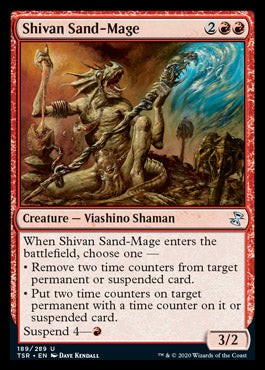 Shivan Sand-Mage [Time Spiral Remastered] | Jomio and Rueliete's Cards and Comics