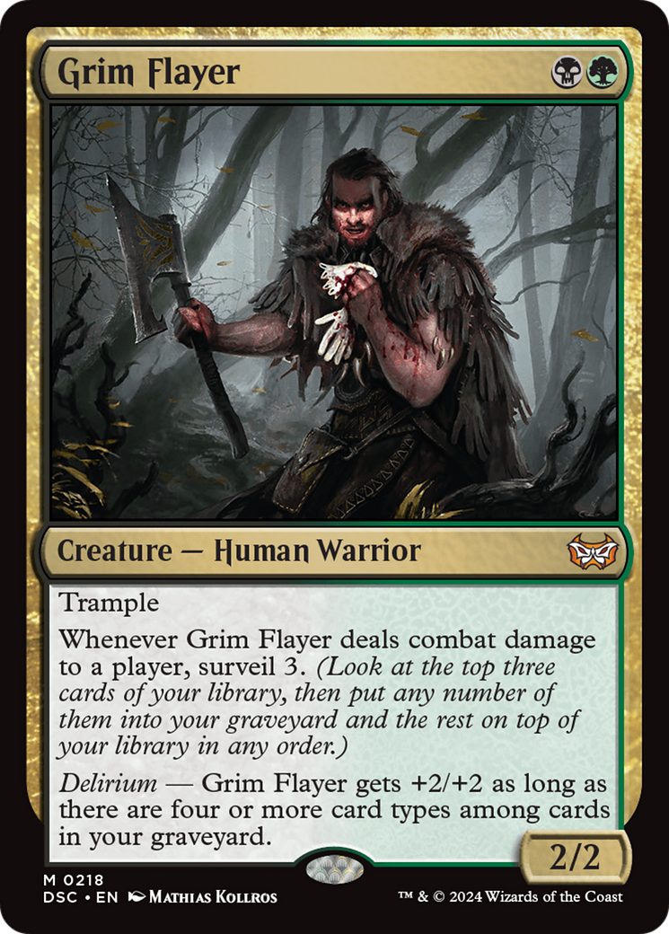 Grim Flayer [Duskmourn: House of Horror Commander] | Jomio and Rueliete's Cards and Comics