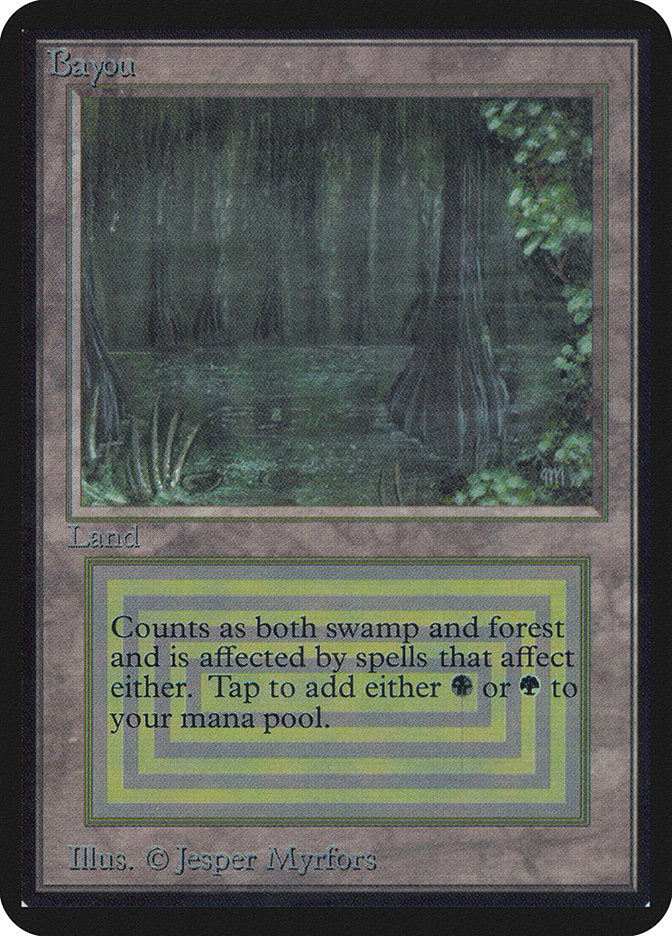 Bayou [Alpha Edition] | Jomio and Rueliete's Cards and Comics