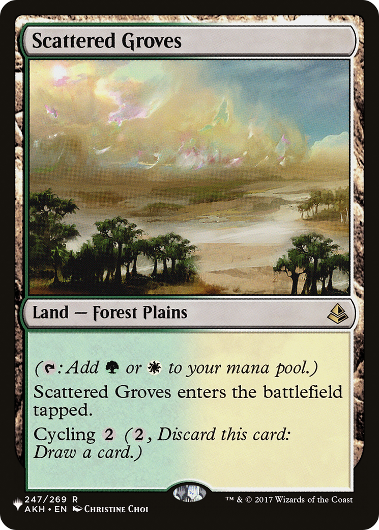 Scattered Groves [Secret Lair: From Cute to Brute] | Jomio and Rueliete's Cards and Comics
