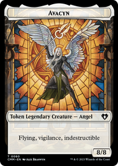 Copy (54) // Avacyn Double-Sided Token [Commander Masters Tokens] | Jomio and Rueliete's Cards and Comics
