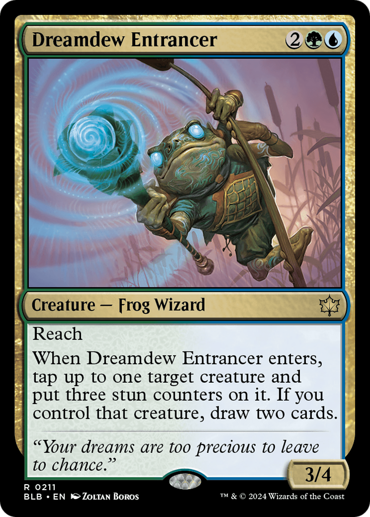 Dreamdew Entrancer [Bloomburrow] | Jomio and Rueliete's Cards and Comics