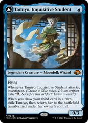 Tamiyo, Inquisitive Student // Tamiyo, Seasoned Scholar [Modern Horizons 3] | Jomio and Rueliete's Cards and Comics