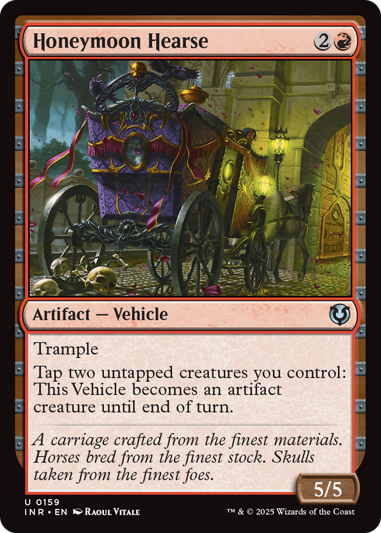 Honeymoon Hearse [Innistrad Remastered] | Jomio and Rueliete's Cards and Comics