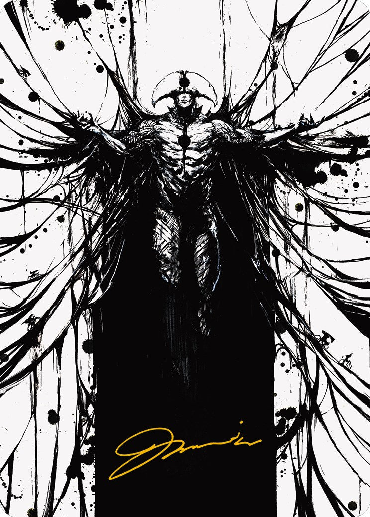 Sinew Dancer Art Card (Gold-Stamped Signature) [Phyrexia: All Will Be One Art Series] | Jomio and Rueliete's Cards and Comics