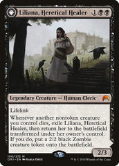 Liliana, Heretical Healer // Liliana, Defiant Necromancer [Magic Origins] | Jomio and Rueliete's Cards and Comics