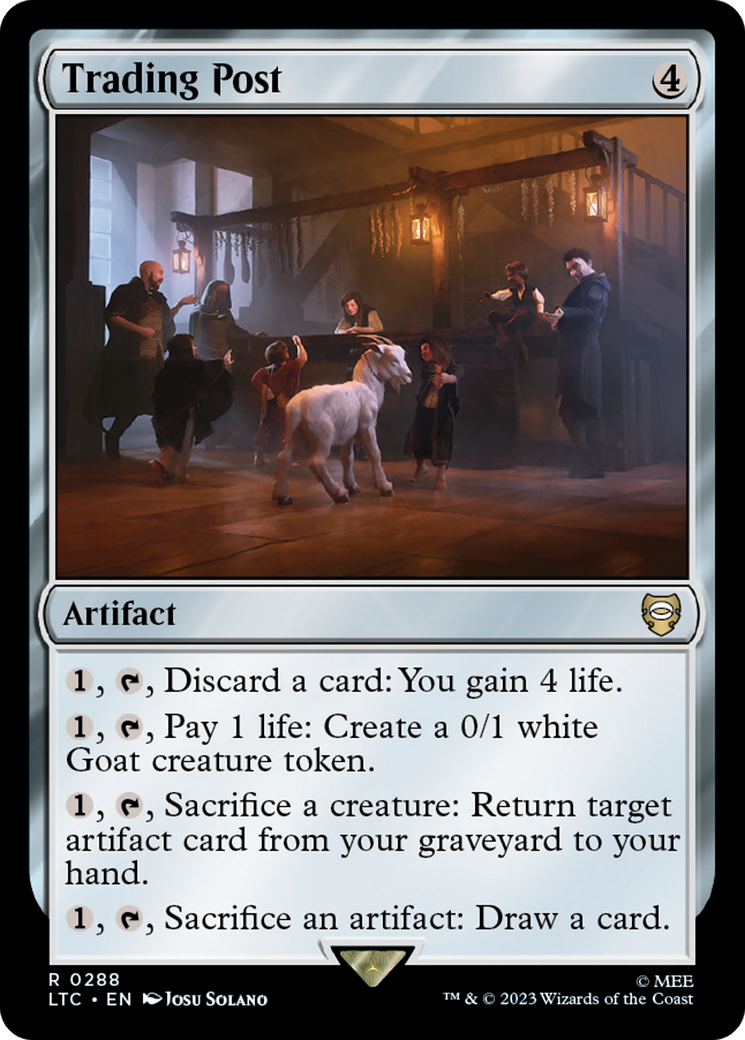 Trading Post [The Lord of the Rings: Tales of Middle-Earth Commander] | Jomio and Rueliete's Cards and Comics