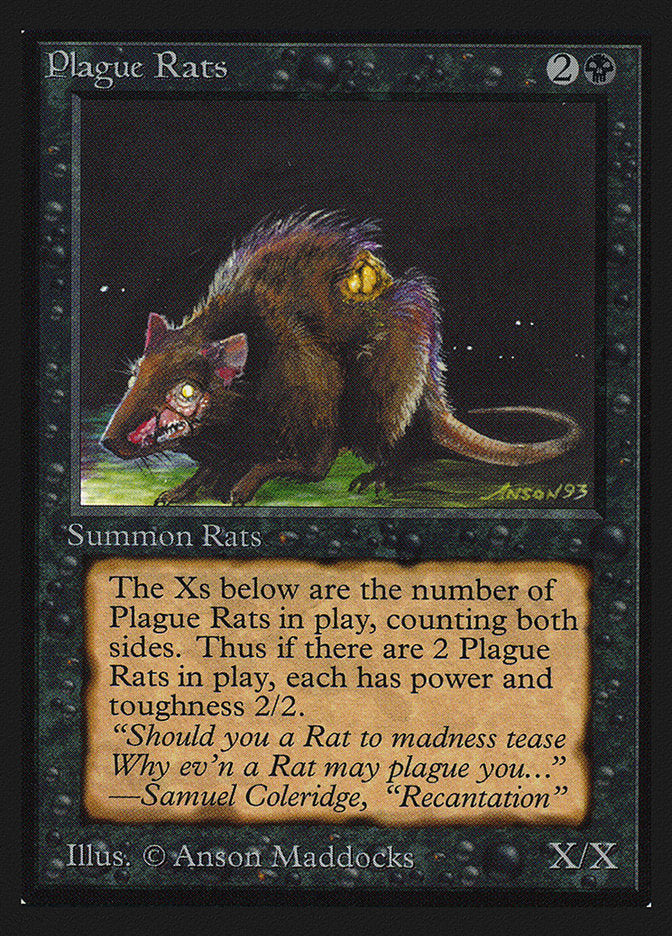 Plague Rats [International Collectors' Edition] | Jomio and Rueliete's Cards and Comics
