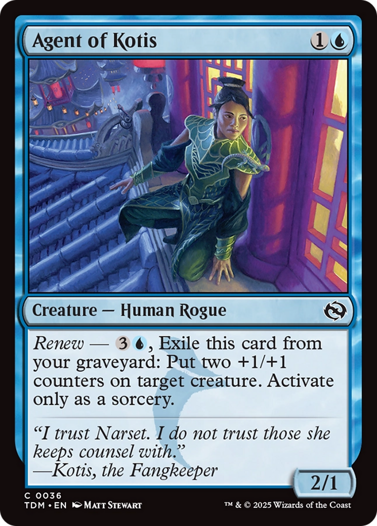 Agent of Kotis [Tarkir: Dragonstorm] | Jomio and Rueliete's Cards and Comics
