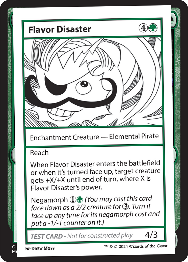 Flavor Disaster [Mystery Booster 2 Playtest Cards] | Jomio and Rueliete's Cards and Comics