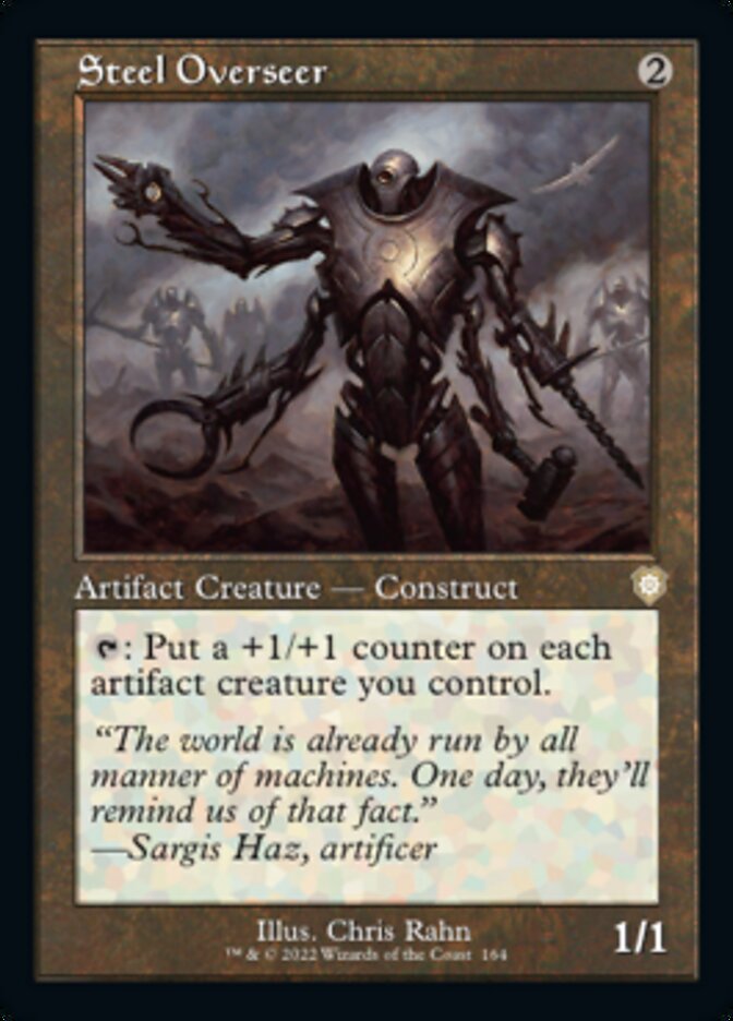 Steel Overseer (Retro) [The Brothers' War Commander] | Jomio and Rueliete's Cards and Comics