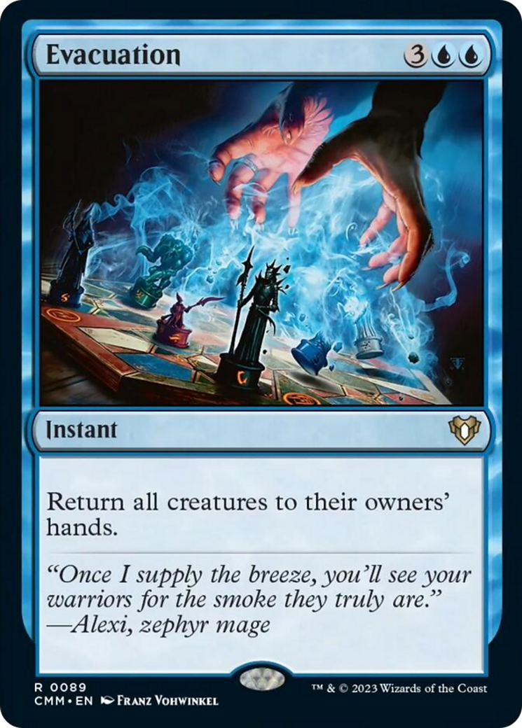 Evacuation [Commander Masters] | Jomio and Rueliete's Cards and Comics