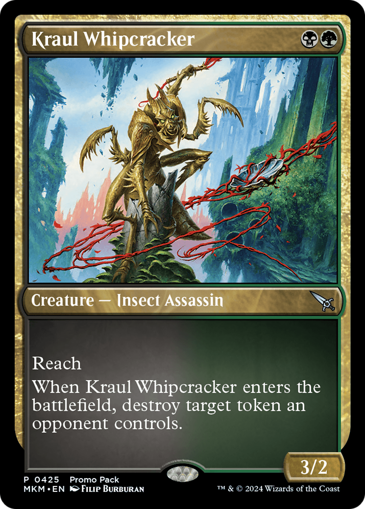 Kraul Whipcracker (Promo Pack) [Murders at Karlov Manor Promos] | Jomio and Rueliete's Cards and Comics