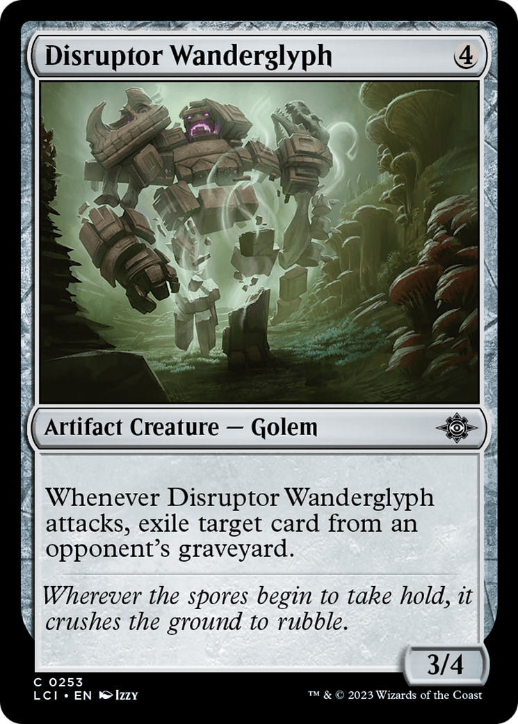 Disruptor Wanderglyph [The Lost Caverns of Ixalan] | Jomio and Rueliete's Cards and Comics