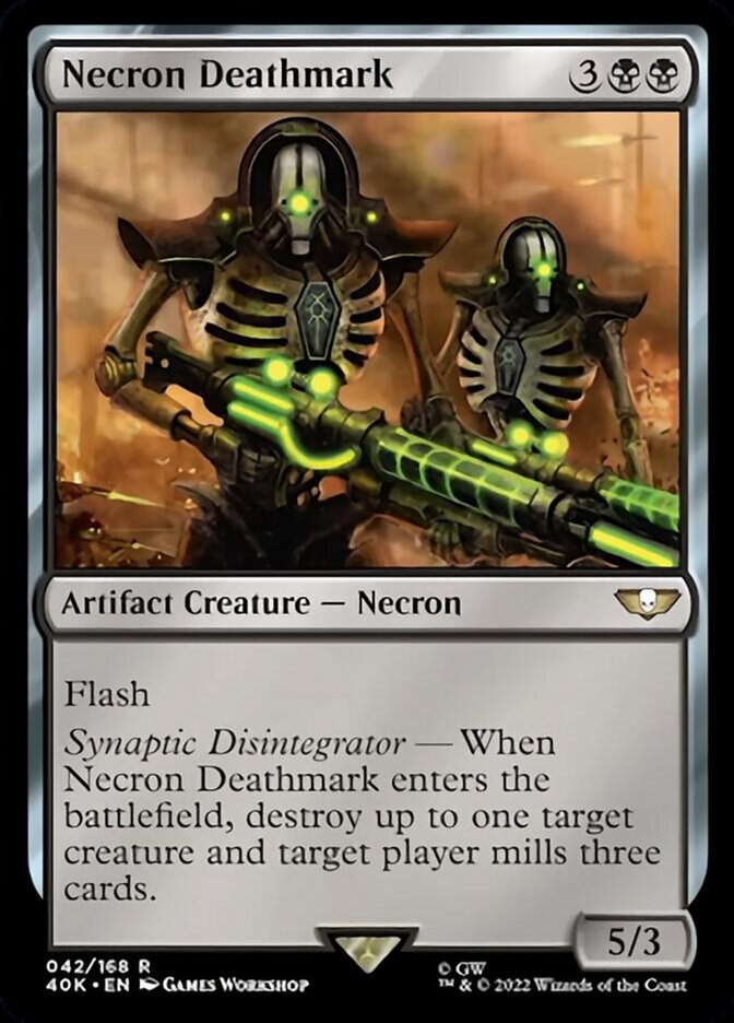Necron Deathmark [Warhammer 40,000] | Jomio and Rueliete's Cards and Comics