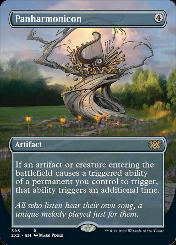 Panharmonicon (Borderless Alternate Art) [Double Masters 2022] | Jomio and Rueliete's Cards and Comics