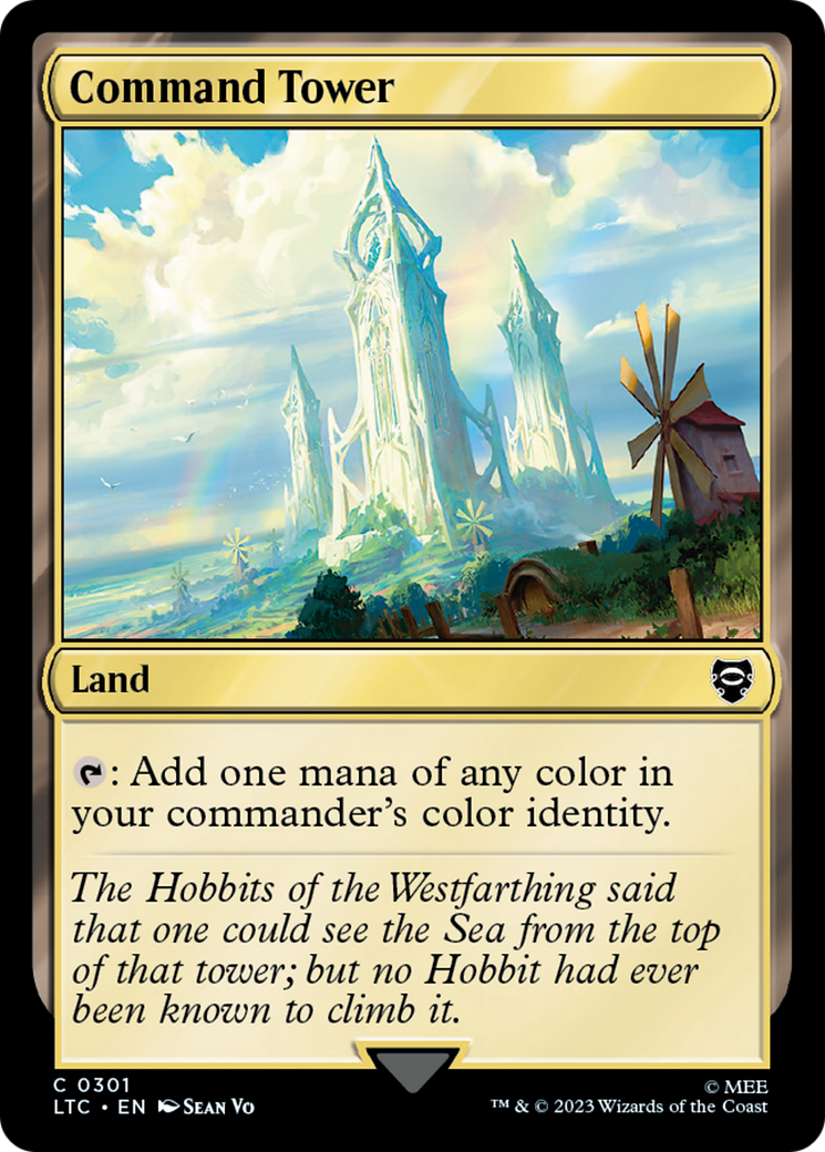 Command Tower [The Lord of the Rings: Tales of Middle-Earth Commander] | Jomio and Rueliete's Cards and Comics