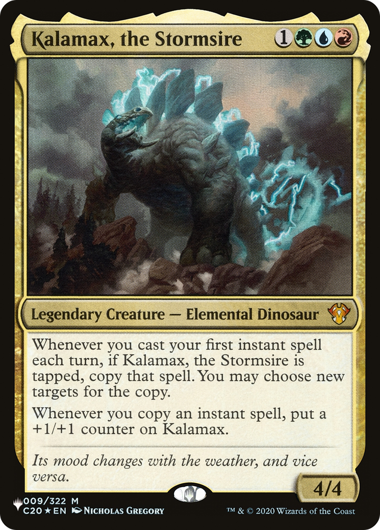 Kalamax, the Stormsire [The List] | Jomio and Rueliete's Cards and Comics