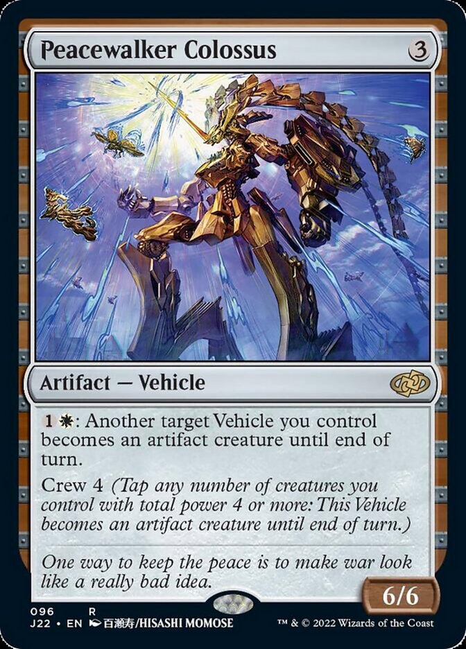 Peacewalker Colossus [Jumpstart 2022] | Jomio and Rueliete's Cards and Comics