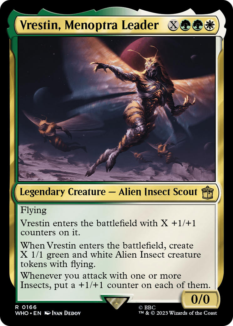 Vrestin, Menoptra Leader [Doctor Who] | Jomio and Rueliete's Cards and Comics