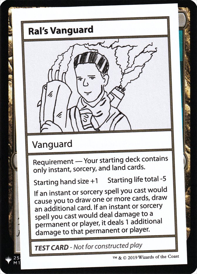Ral's Vanguard [Mystery Booster Playtest Cards] | Jomio and Rueliete's Cards and Comics