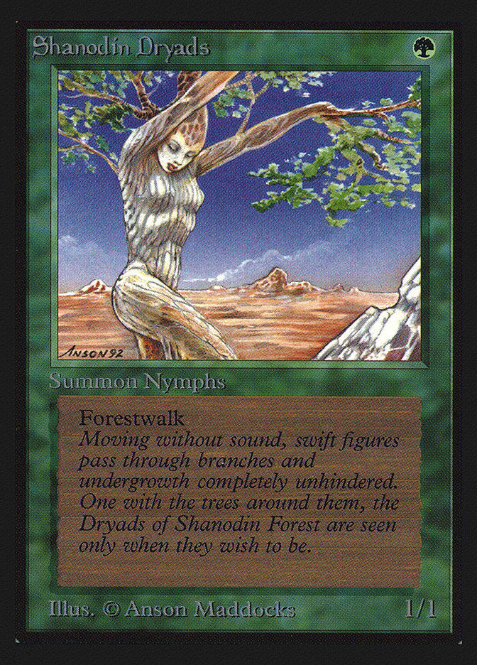 Shanodin Dryads [International Collectors' Edition] | Jomio and Rueliete's Cards and Comics