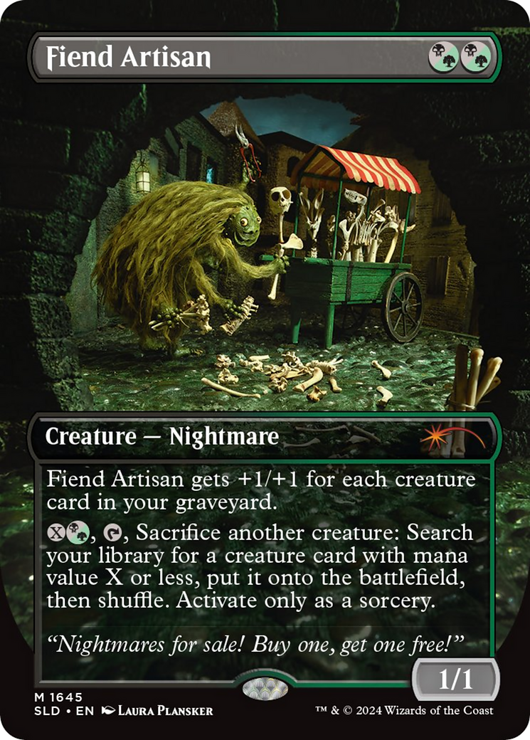 Fiend Artisan [Secret Lair Drop Series] | Jomio and Rueliete's Cards and Comics