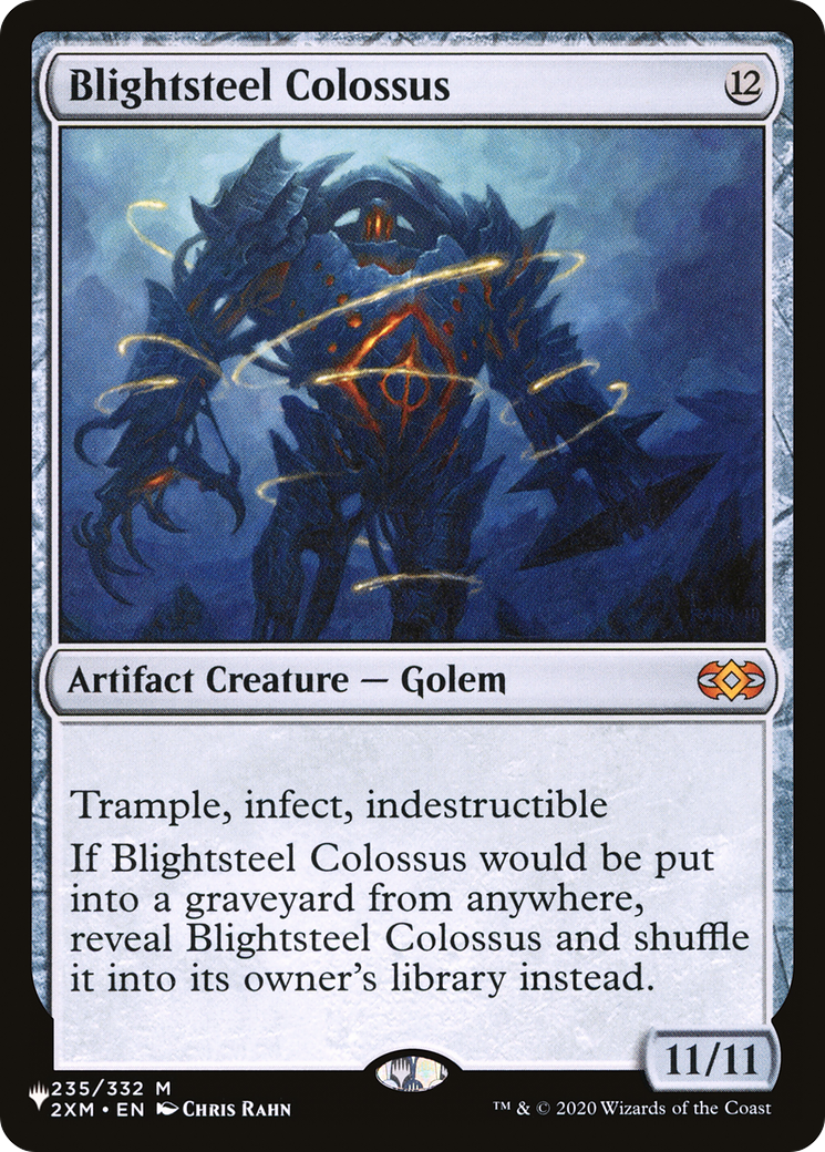 Blightsteel Colossus [The List] | Jomio and Rueliete's Cards and Comics