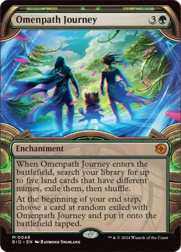 Omenpath Journey (Showcase) [Outlaws of Thunder Junction: The Big Score] | Jomio and Rueliete's Cards and Comics