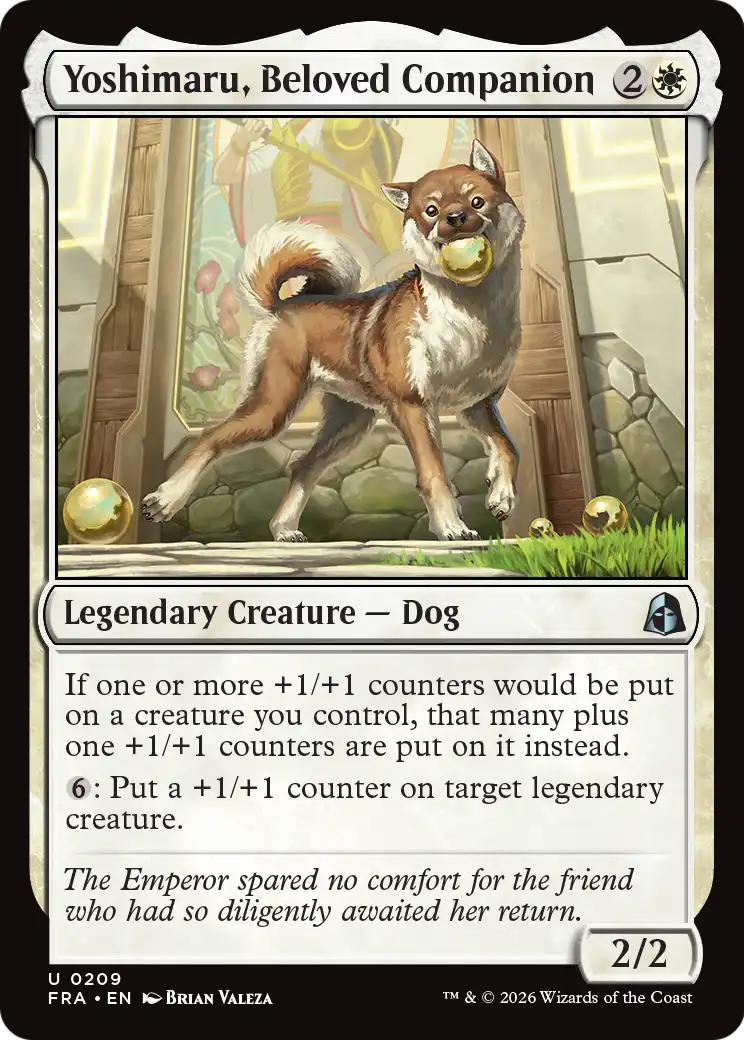 Yoshimaru, Beloved Companion [Reality Fracture] | Jomio and Rueliete's Cards and Comics
